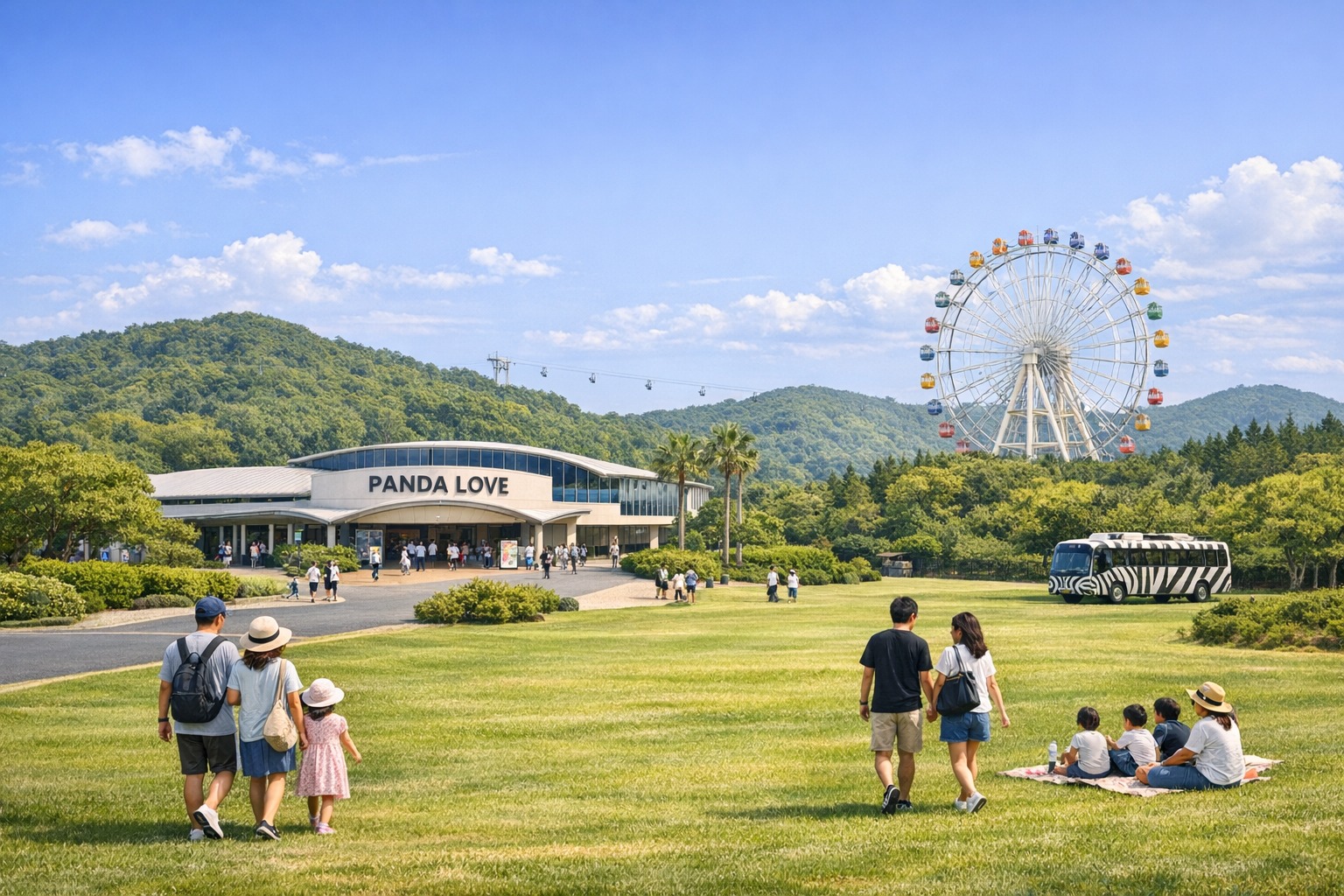 アドベンチャーワールド　混雑状況　GW　夏休み　土日　年末年始　お盆